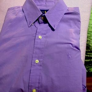 Ralph Lauren Classic Fit Long Sleeve Small Dress Shirt